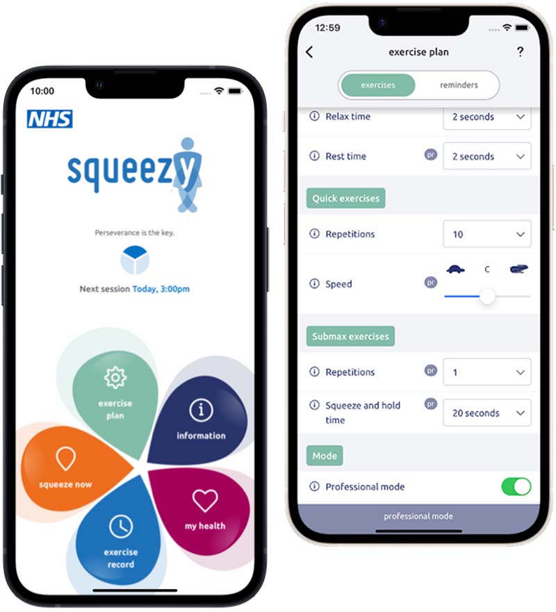 Squeezy Connect app Squeezy Connect app